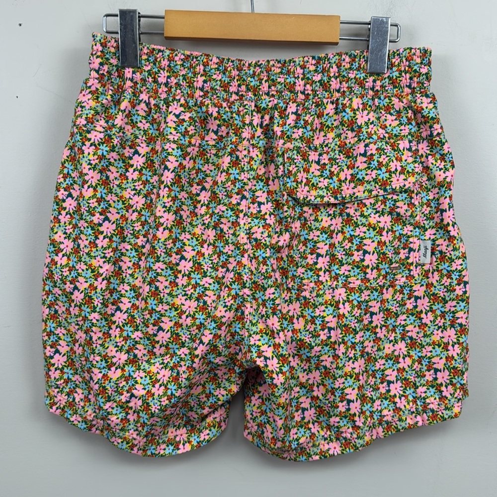 Maaji small men’s floral drawstring swim trunks like new board shorts - Picture 5 of 12